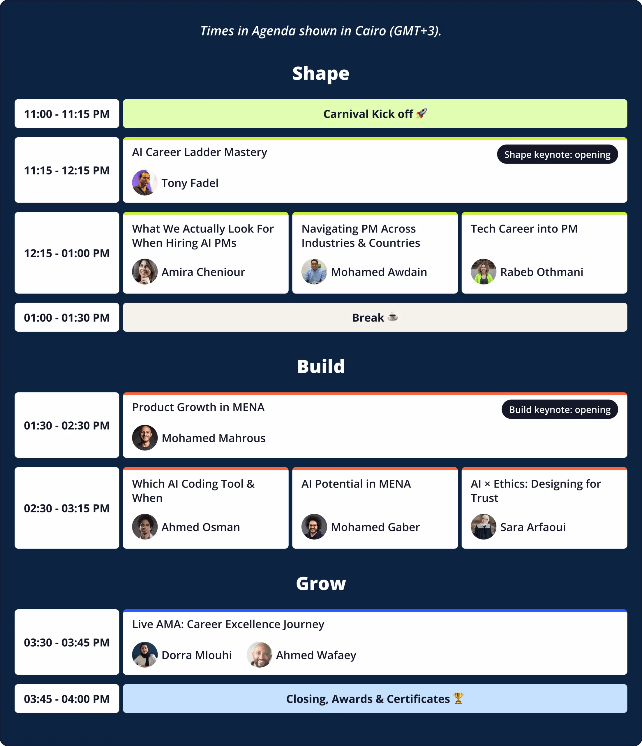 Agenda - Day 1